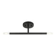 thumbnail image 4 of Livex Lighting - Copenhagen - 2 Light Semi-Flush Mount In Mid-Century Modern, 4 of 12