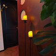 thumbnail image 2 of Jinswick Flame-Free LED Column Candle with Timer, Battery-Operated Plastic Large Decorative Electric Candle Light, Suitable for Halloween, Christmas, Wedding, Party Centerpiece Decoration, 2 of 13