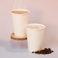 thumbnail image 4 of Disposable Coffee Cups 12 Oz (500 Count), Paper Cups 12 Oz bulk, Ideal for Hot Drinks, Coffee(white), 4 of 6