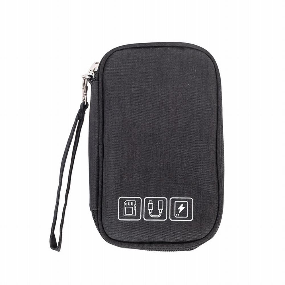 QIFEI Small Electronic Organizer Cable Bag, Travel Portable Electronic