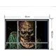thumbnail image 2 of 1 pieza Adhesivos de pared de Halloween Pegatinas de pared de Halloween Decoración del hogar de Halloween Decoraciones para fiestas navideñas Estereoscópicas 3D Pegatinas de pared de ventana falsas, 2 of 5