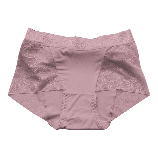 Womens High Waisted Bikini Underwear Smooth Hipster Underwear Breathable Ladies