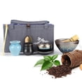 thumbnail image 1 of Tea Set Tea Ceremony Japanese Accessories Tea Art Kit Tool Japanese Style Ceramic Holder for Matcha Cups Bowl Tools, 1 of 8