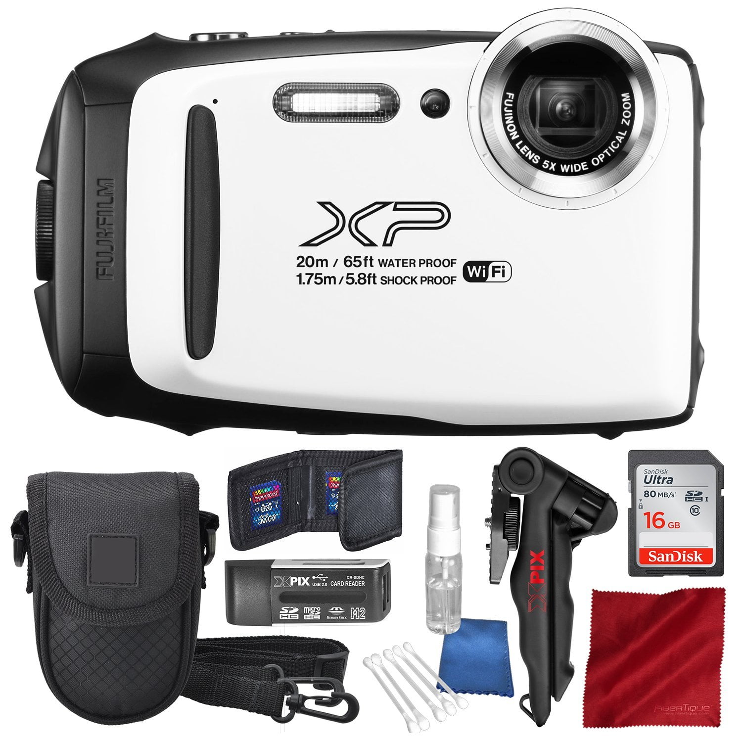 Fujifilm FinePix XP130 Waterproof & Shockproof WiFi Digital Camera