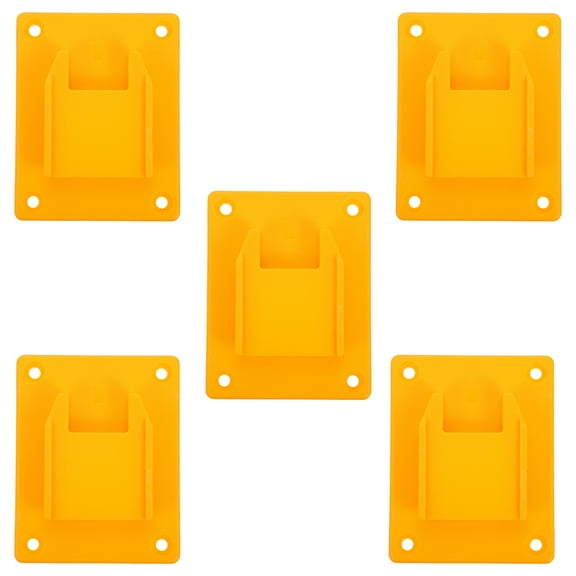 unbranded 5 Pcs Power Tool Holder Tools Belt Organizer Wall Mount Yellow
