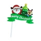 thumbnail image 3 of Adornos para tartas navideñas, decoración de tartas, fiestas, coloridos y reutilizables. Estilo E, 3 of 9