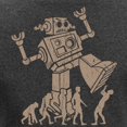 thumbnail image 3 of CafePress - 2 Robotv2 Long Sleeve T Shirt - Women's Long Sleeve Graphic Tee Casual Fit, 3 of 4