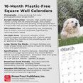 thumbnail image 6 of Great Pyrenees 2025 12 X 24 Inch Monthly Square Wall Calendar Plastic-Free (Wall), 6 of 9