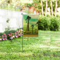 thumbnail image 2 of MKHERT Lotus Garden Flag Banner Decorative Flag for Wedding Home Outdoor Garden Decor 12x18 inch, 2 of 2