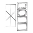 thumbnail image 3 of Troqueles de Corte Perfecl Plantilla de Grabado en Relieve Rectangular para DIY, 3 of 6