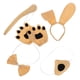 thumbnail image 4 of ColoMX 1 juego de disfraz de perro para niños, linda diadema de animal y accesorios, disfraz de perro, diadema con orejas de perro, pajarita, guantes y nariz., 4 of 7