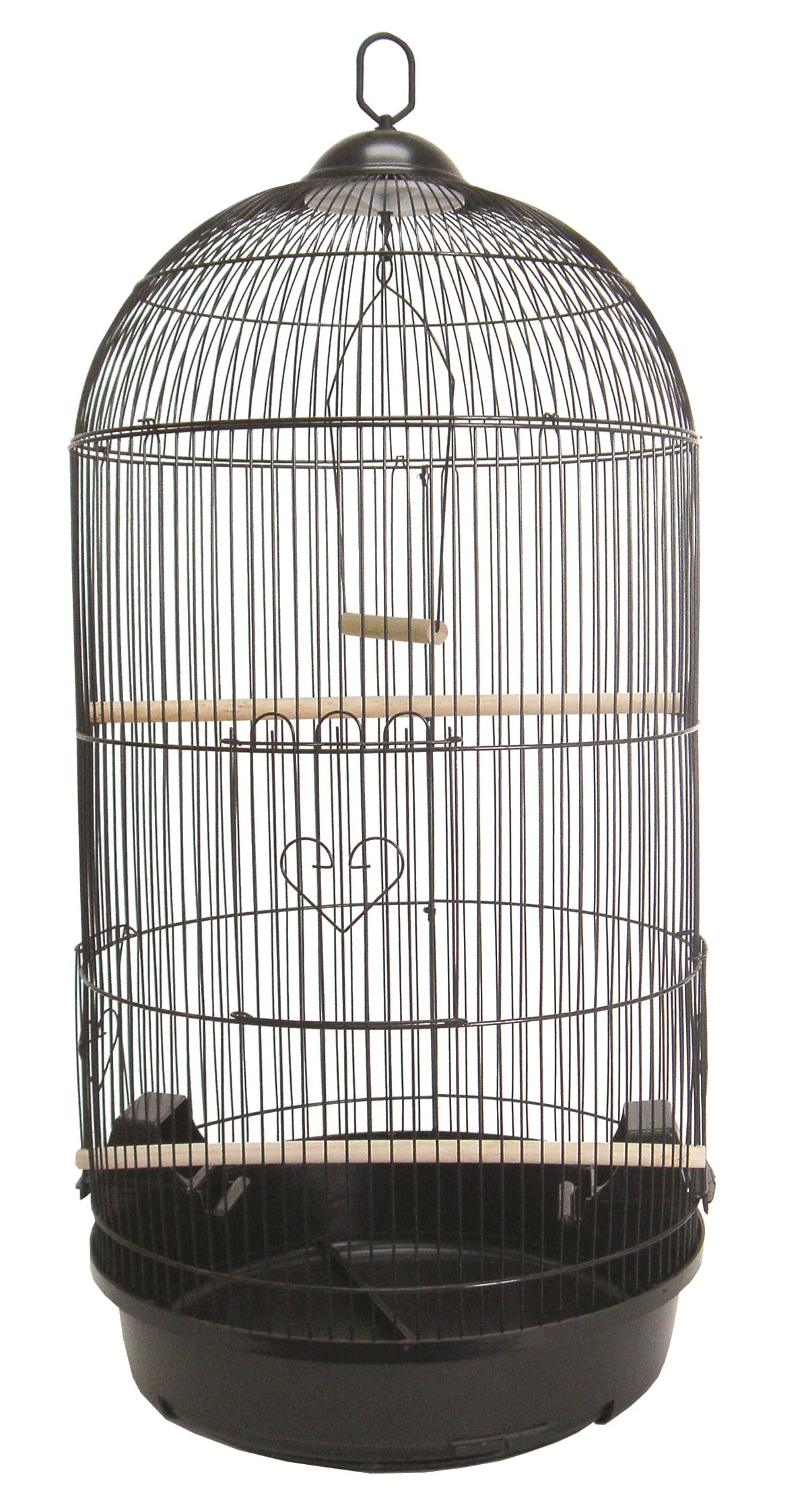 YML 1594BLK Round Top Bird Cage
