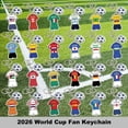 thumbnail image 6 of 2026 World Cup Soccer Keychain - World Cup Pride Accessory, Football Fan Gift & Souvenir (2PCS), 6 of 9
