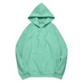 thumbnail image 5 of Lmnyox Oversized Hoodies for Women Solid Fashion Long Sleeve Drawstring Sweatshirts with Pocket Casual Pullover, 5 of 9