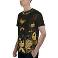thumbnail image 6 of Unisex Bendy And The Ink Machine 3d Graphic Print Shirts For Mens Womens Casual Short Sleeve Tee Shirts Top, 6 of 7