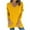 Yellow 1, variant on Ltctricy Women's Plus Size Tunic Tops Casual Crewneck Solid Long Sleeve T-Shirts Oversized Solid Color Blouse