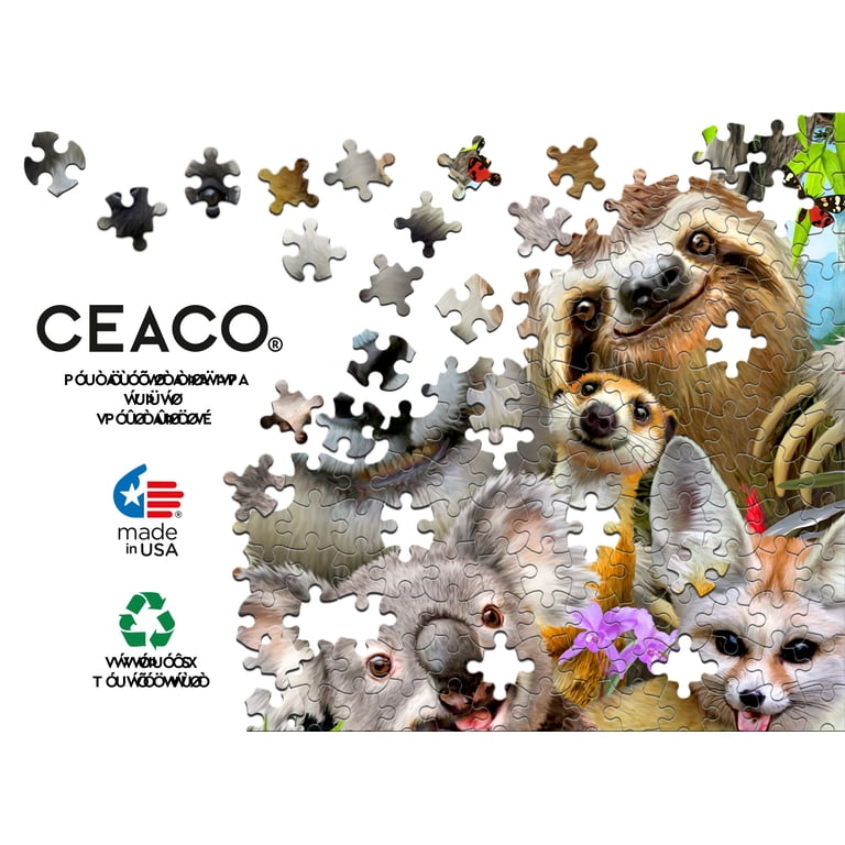 Ceaco 500 Piece Panda and Friends Selfies (Howard Robinson