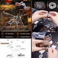 thumbnail image 2 of Puzzle de metal 3D OreilleStar Wasp-Rose Golden para adultos, 2 of 6