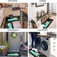 thumbnail image 6 of Set of 2 Easter Kitchen Rugs and Mats for Floor Non-Slip Backing Easter Eggs Bunny Mat Easter Outdoor Decorations Anti Fatigue Kitchen Rug Sets with Runner (17"x47.2"+17"x30", Easter 03), 6 of 7