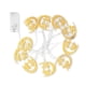 thumbnail image 2 of Advancent Lesser Bairam Moon Led Lantern Night-lights the Festival of Fast-breaking Battery Operated Home Decor para el patio trasero Iluminación navideña Advancent HA060639-00, 2 of 6