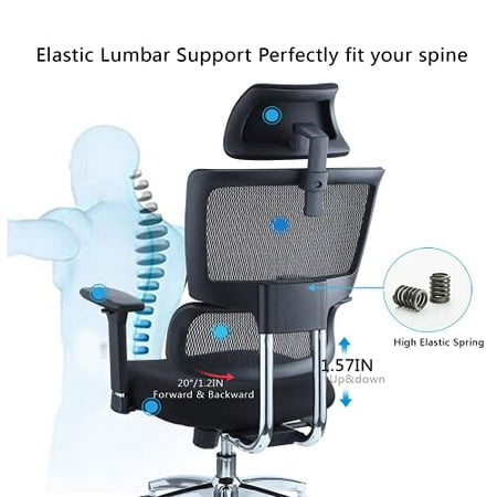 ticova ergonomic office chair parts