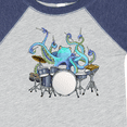 thumbnail image 4 of Inktastic Cute Blue Octopus Drumming Boys or Girls Baby Bodysuit, 4 of 5