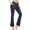 Dark Blue-02, variant on High Waist Yoga Pants with Pockets Warm Yoga Pants High Waist Buttocks Stretch Fitness Flare Leggings