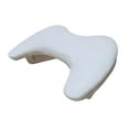 thumbnail image 5 of TOOYFUL PU Leather U Shape Arm Rest, Breathable Professional Nail Hand Pillow Manicure Armrest Arm Rest Cushion for Home DIY Personal White, 5 of 9