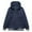 Dark Blue, variant on Herrnalise New Fashion Casual Men's Fleece Long Sleeve Hoodless Casual Outwear Gray