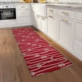 thumbnail image 5 of Addison Rugs Indoor/Outdoor Harpswell Ocean Rope Washable Rug 2'3" x 7'6" Runner - Ruby, 5 of 5