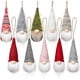 thumbnail image 1 of Juego de 5 adornos de gnomos colgantes para árboles de Navidad, gnomos de felpa hechos a mano suecos, adornos colgantes para el hogar de Santa Elf, decoración de vacaciones Xemadio ZJWJ873-2, 1 of 9