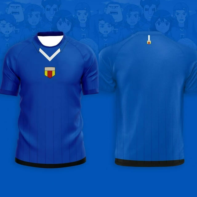 Inazuma Eleven Anime Football Short Sleeve T-Shirt for Men Comfortable Sports Summer