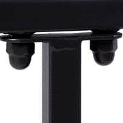 Wisfor 3 Tier Corner Plant Stand Metal Flower Display Rack for Indoor Outdoor,Sleek Black,23 Height