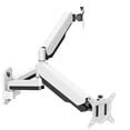 thumbnail image 1 of Soporte de pared para dos monitores MOUNT PRO para pantallas de 13 a 32 pulgadas, color blanco, 1 of 9