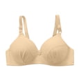 thumbnail image 4 of 2 Pack Womens Bras Thin No Steel Rings Push Up Underwear, 4 of 4