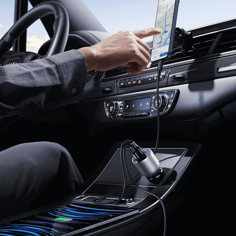 UGREEN 130W Dual Port USB-C Fast Car Charger Adapter photo 8