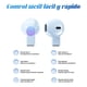 thumbnail image 2 of VEATOOL K520 Auriculares Inalámbricos Intrauditivos, Bluetooth 5.3, Diseño con Cordón Portátil, Perfil Doble en Forma de Corazón, 2 of 8