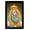 Black, variant on IBA Indianbeautifulart Elegant And Religious God Photo Frame Sai Baba In Sitting Pose Poster With Frame Black Wall Frame Deity Photo Frame Wall Decor For Home/ Office/ Temple
