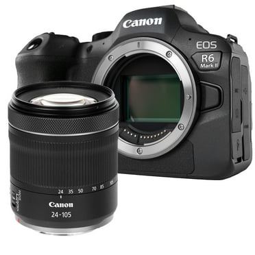 Canon EOS R6 Mark II Mirrorless Camera with 24-105mm f/4-7.1 Lens, 24.2 MP, Black, 1