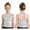 Silver, variant on Kids Girls Jazz Latin Dance Performance Costume Sparkly Sequins Backless Cheer Team Dance Crop Top Gold 12