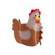thumbnail image 1 of Pisexur Belleza Maquillaje Pinza para atrapar aves de corral, color acético, para atrapar pelo de gallinas y cerdospara mujeres y hombres, 1 of 2