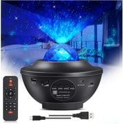 Star Projector Galaxy Light Projector with Remote & Bluetooth Speaker, Multiple Colors Dynamic Projections Star Night Light Projector for Kids Adults Bedroom, Space Lights for Bedroom Decor Aesthetic