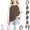Light Brown, variant on YOUYEDIAN Girls Shirts Casual Comfy Raglan Long Sleeve Crewneck Tops