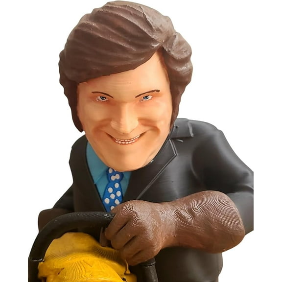 Javier Milei Collectibles 10'' 3D Printed Action Figure with Chainsaw - Bobblehead for MILEI Supporters and Patriotic Argentinians