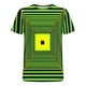 thumbnail image 4 of Mens Camisas de Manga Corta Impresión Casual Deportes Cuello Redondo Blusa, Poliéster Ligero para la Primavera Verano Al Aire Libre Uso Diario, 4 of 4