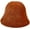 Red, variant on CoCopeaunts Solid Color Bucket Hat Soft Mink Hair Fisherman Hat for Women Versatil Outdoor Basin Hat for Girl Winter Daily Wear
