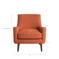 thumbnail image 3 of Gracie Mills Jacobs Timeless Appeal Mid-Century Accent Chair" - GRACE-3606, 3 of 3