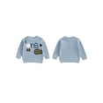 thumbnail image 2 of BemeyourBBs Baby Boy Fall Sweater Golf Embroideried Ribbed Long Sleeve Knit Tops, 2 of 9
