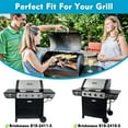thumbnail image 3 of Grill Heat Plates for Brinkman Brinkmann 810-2410-S, 810-2411-S, 810-3885-S Grill Replacement Parts, Replacement Stainless Steel Heat Tent Shield BBQ Flame Tamer for Brinkmann Gas Grills, 3 of 6