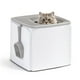 thumbnail image 1 of Caja de arena para gatos IRIS USA Premium Top Entry, blanco/gris, 1 of 9